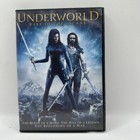 Underworld: Rise Of The Lycans DVD Action Fantasy Movie Kate Beckinsale Rated R - Picture 1 of 3